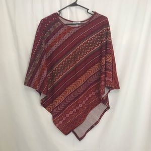 Patterned Poncho
